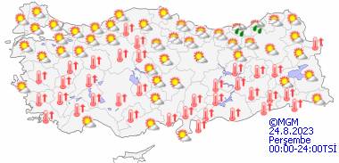 Sıcaklıklar ne kadar daha devam edecek? 20 Ağustos Pazar hava durumu nasıl olacak 19