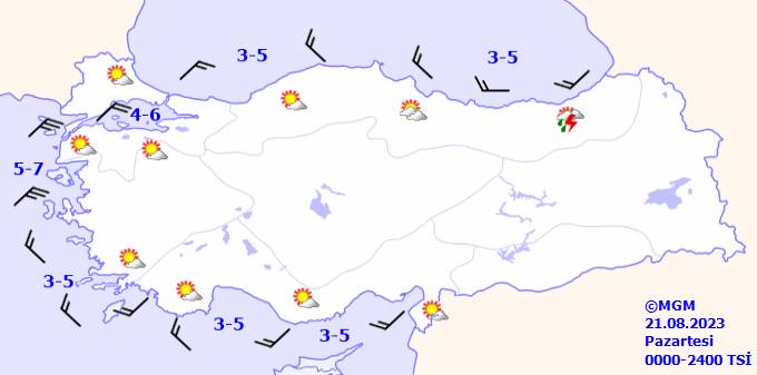 Sıcaklıklar ne zaman düşecek? 21 ağustos Pazartesi hava durumu nasıl olacak 14