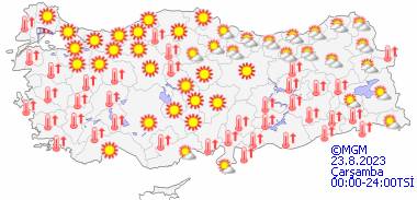 Sıcaklıklar ne zaman düşecek? 21 ağustos Pazartesi hava durumu nasıl olacak 17