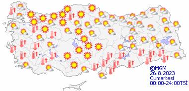 Sıcaklar ne zaman düşecek? 22 Ağustos Salı tüm ülke geneli hava durumu 18