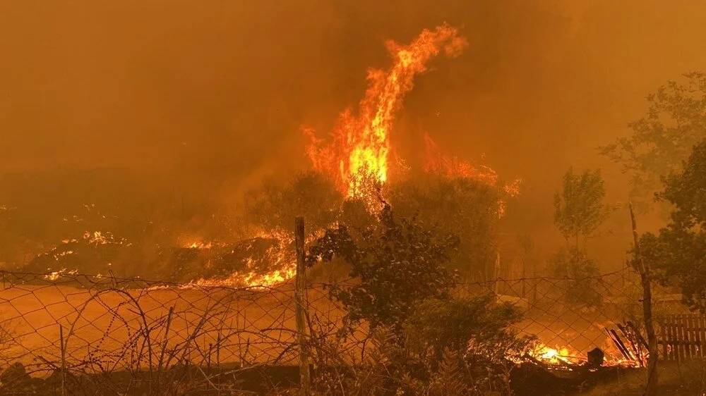 Çanakkale yangını giderek büyüyor, Bakanlık ve AFAD'dan üst üste kritik açıklamalar 1