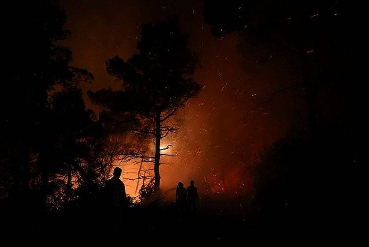 Çanakkale orman yangının çıkış nedeni belli oldu, o köyün muhtarı açıkladı! İşte yangının çıkış nedeni! 8