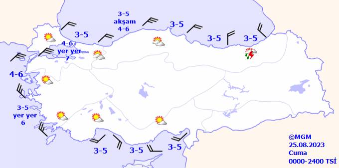 Sıcaklar ne zaman düşecek? 25 Ağustos Cuma tüm illerimizde hava durumu 13