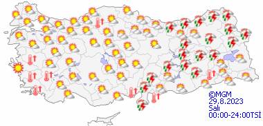 Sıcaklar ne zaman düşecek? 25 Ağustos Cuma tüm illerimizde hava durumu 18