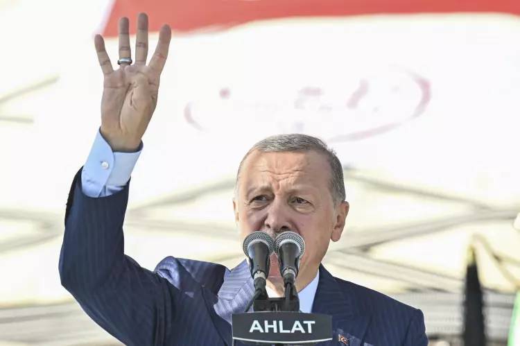 Başkan Erdoğan, Malazgirt, Ahlat'ta! Han Çadırından çok dikkat çeken resimler 26