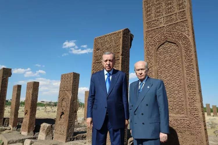 Başkan Erdoğan, Malazgirt, Ahlat'ta! Han Çadırından çok dikkat çeken resimler 9