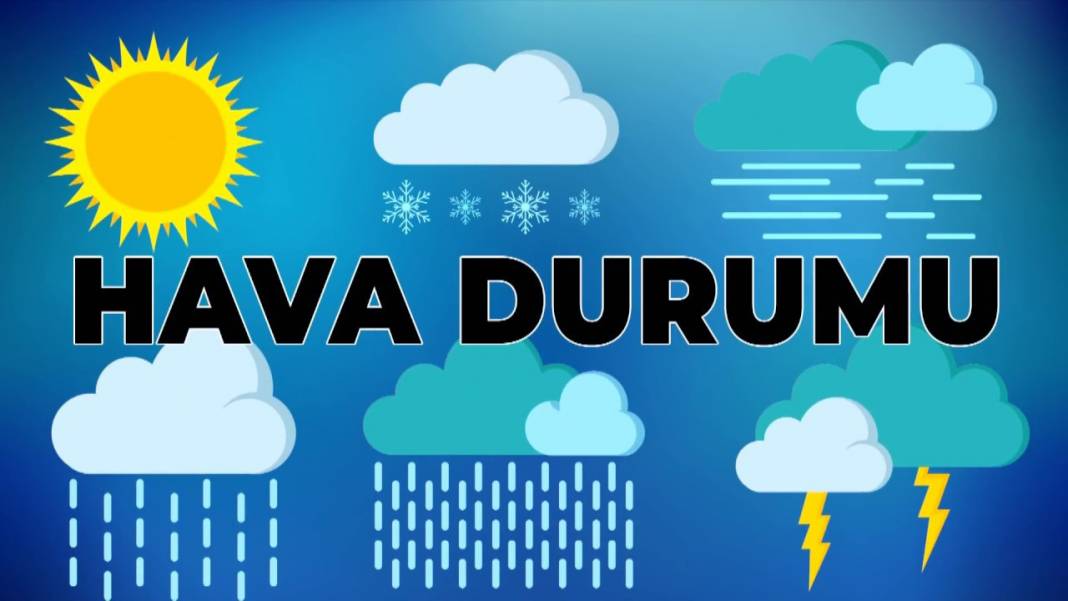 Meteoroloji o bölgeleri uyardı! 26 Ağustos Cumartesi tüm illerimizde hava durumu 1