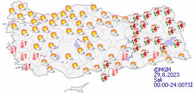 Meteoroloji o bölgeleri uyardı! 26 Ağustos Cumartesi tüm illerimizde hava durumu 17