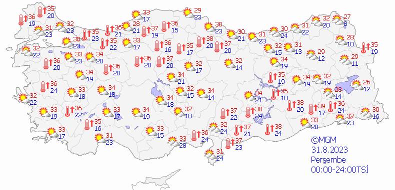 Meteorolojiden sevindiren haber! 27 Ağustos Pazar hava durumu nasıl olacak? 16