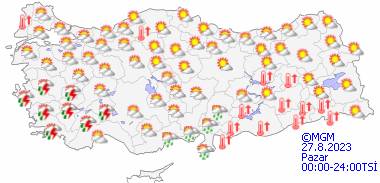 Meteorolojiden sevindiren haber! 27 Ağustos Pazar hava durumu nasıl olacak? 18