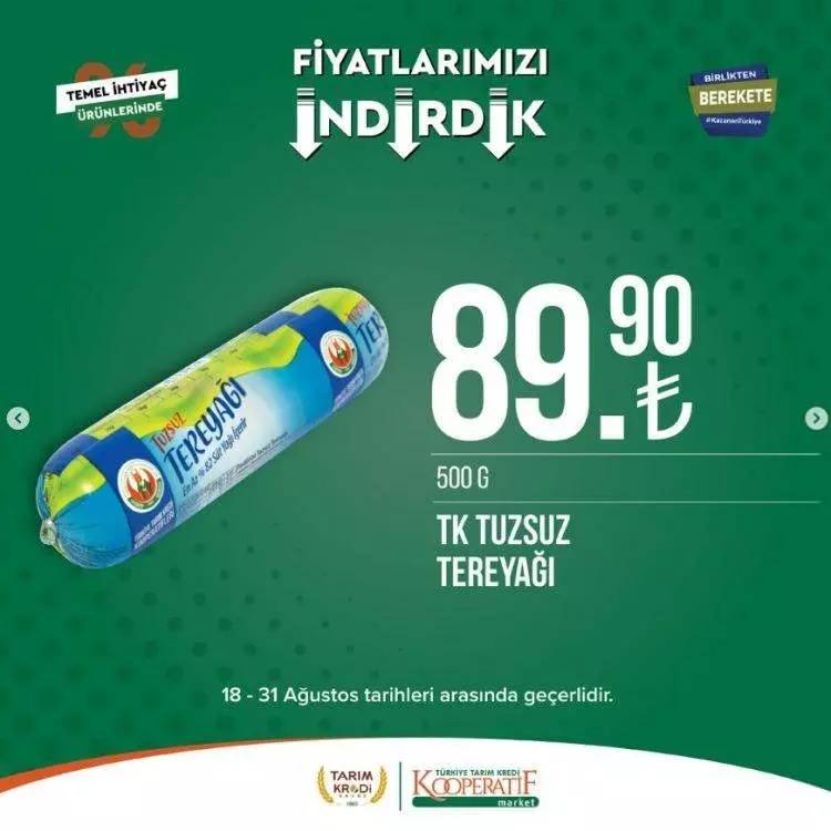 Tarım Kredi Market'ten indirim üzerine indirim! Yeni indirimli fiyat ürün listesini yayınladı 39