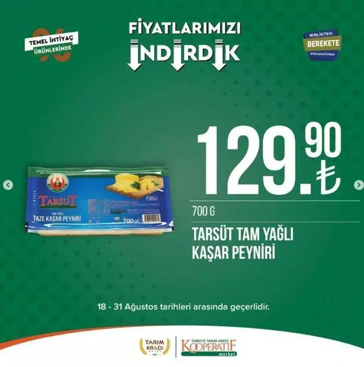 Tarım Kredi Market'ten indirim üzerine indirim! Yeni indirimli fiyat ürün listesini yayınladı 40