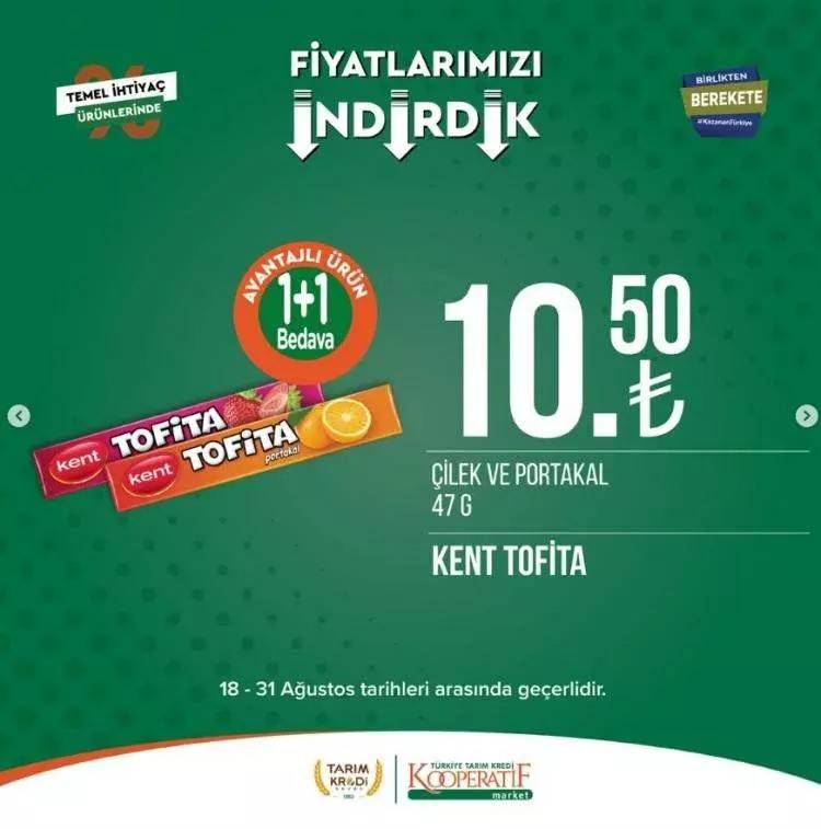 Tarım Kredi Market'ten indirim üzerine indirim! Yeni indirimli fiyat ürün listesini yayınladı 58