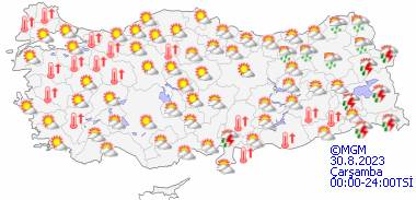 Sıcaktan bunalanlara müjde! Bu gün hava nasıl olacak? 29 Ağustos Salı hava durumu 15