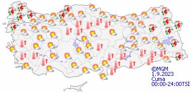 Sıcaktan bunalanlara müjde! Bu gün hava nasıl olacak? 29 Ağustos Salı hava durumu 17