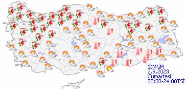 Sıcaktan bunalanlara müjde! Bu gün hava nasıl olacak? 29 Ağustos Salı hava durumu 18