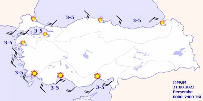 Bu gün hava durumu nasıl olacak? 30 Ağustos Çarşamba tüm ülke geneli hava durumu 13