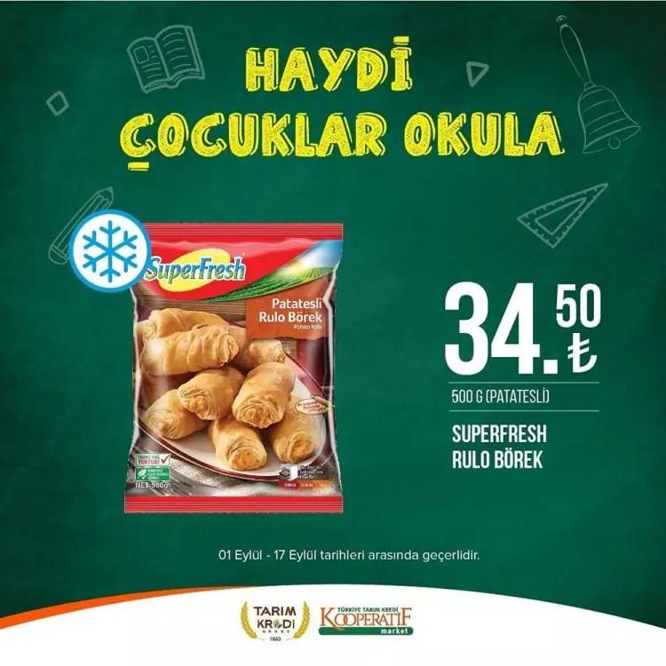 Tarım Kredi Market'ten yeni bir süper fiyat indirim kampanyası daha! 17 Eylül tarihine kadar geçerli olacak, İşte o indirimli ürünler 11