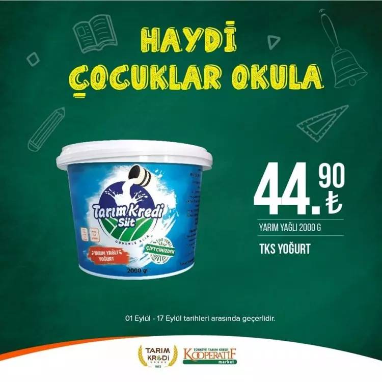 Tarım Kredi Market'ten yeni bir süper fiyat indirim kampanyası daha! 17 Eylül tarihine kadar geçerli olacak, İşte o indirimli ürünler 16