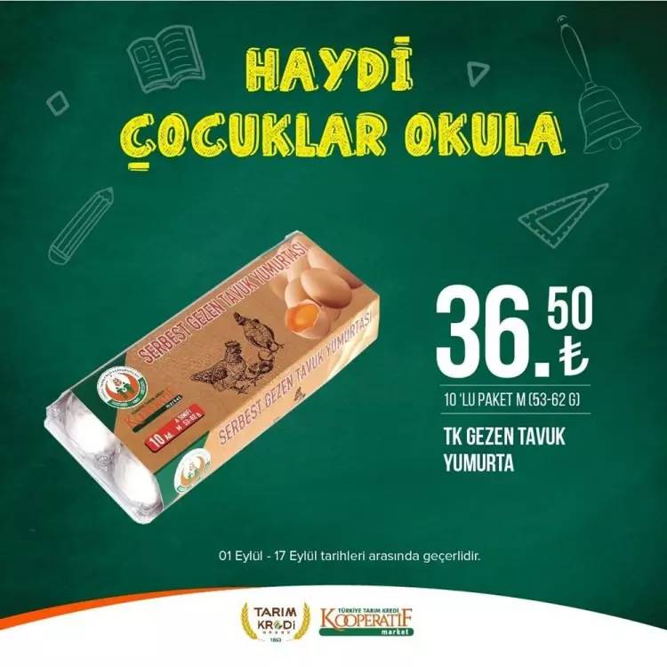 Tarım Kredi Market'ten yeni bir süper fiyat indirim kampanyası daha! 17 Eylül tarihine kadar geçerli olacak, İşte o indirimli ürünler 18