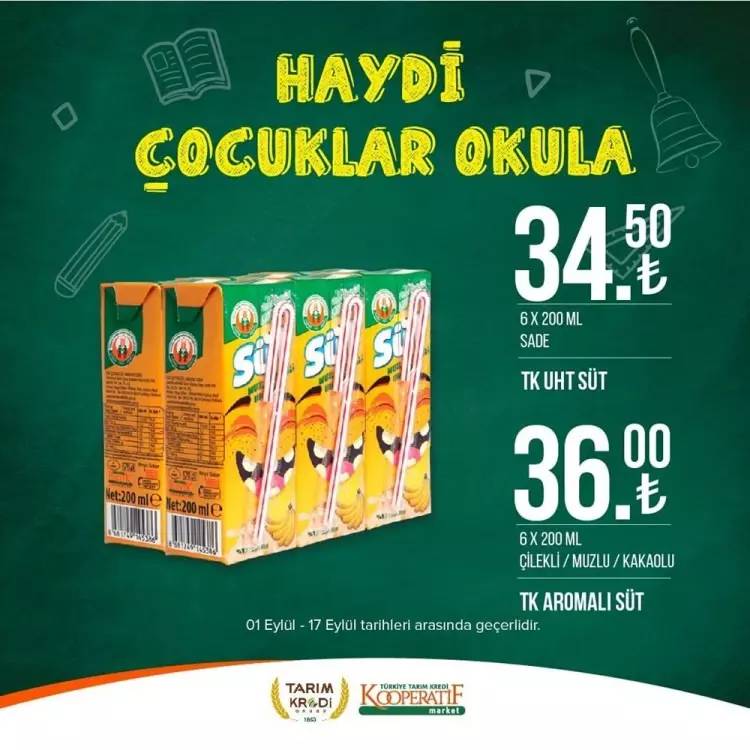 Tarım Kredi Market'ten yeni bir süper fiyat indirim kampanyası daha! 17 Eylül tarihine kadar geçerli olacak, İşte o indirimli ürünler 23