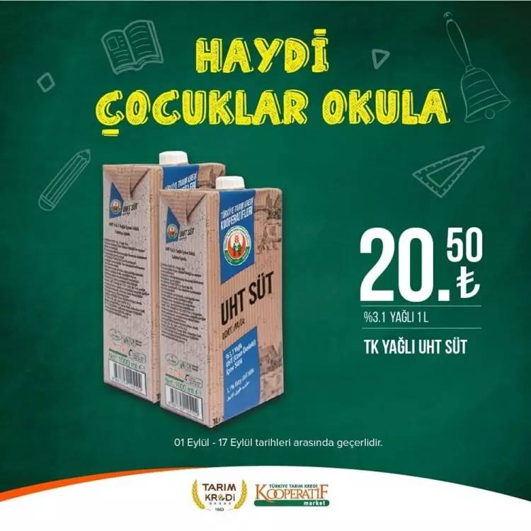 Tarım Kredi Market'ten yeni bir süper fiyat indirim kampanyası daha! 17 Eylül tarihine kadar geçerli olacak, İşte o indirimli ürünler 25