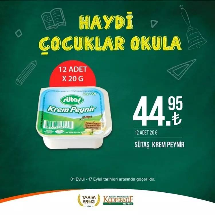 Tarım Kredi Market'ten yeni bir süper fiyat indirim kampanyası daha! 17 Eylül tarihine kadar geçerli olacak, İşte o indirimli ürünler 30