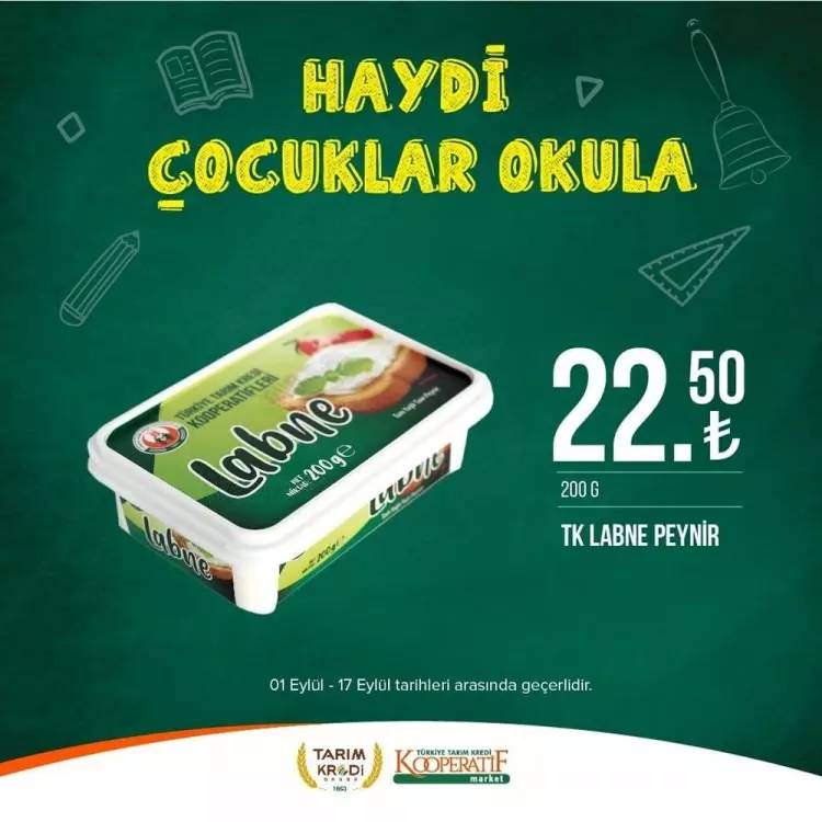 Tarım Kredi Market'ten yeni bir süper fiyat indirim kampanyası daha! 17 Eylül tarihine kadar geçerli olacak, İşte o indirimli ürünler 34