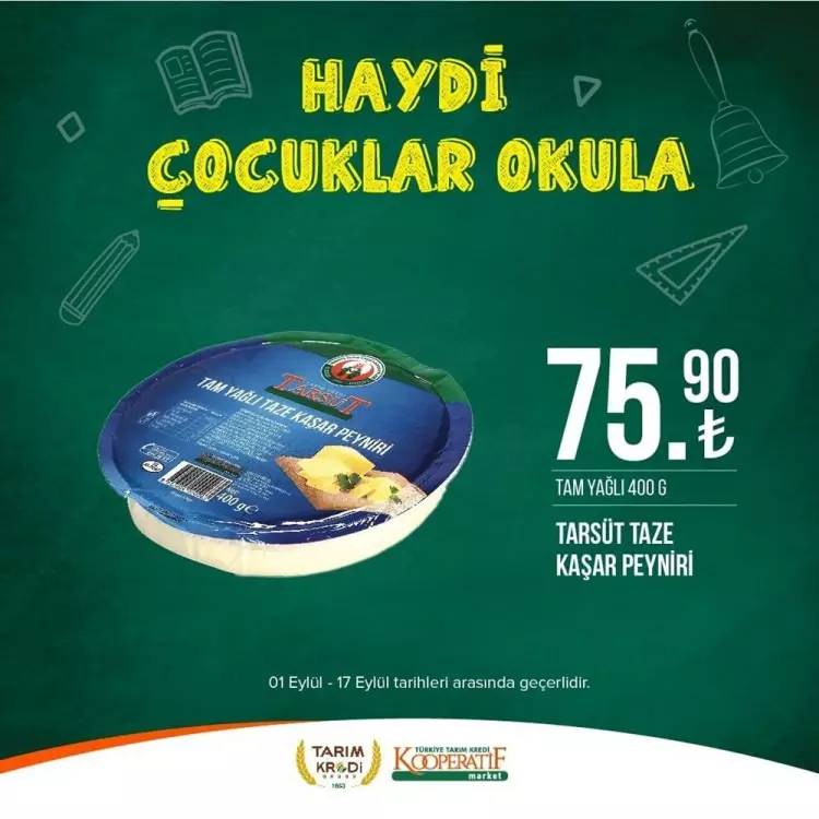 Tarım Kredi Market'ten yeni bir süper fiyat indirim kampanyası daha! 17 Eylül tarihine kadar geçerli olacak, İşte o indirimli ürünler 35