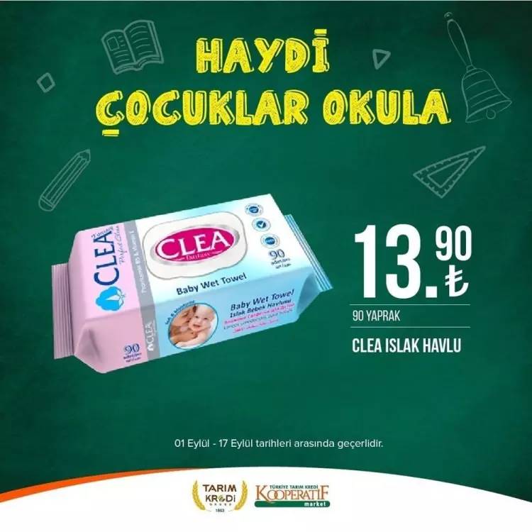 Tarım Kredi Market'ten yeni bir süper fiyat indirim kampanyası daha! 17 Eylül tarihine kadar geçerli olacak, İşte o indirimli ürünler 39