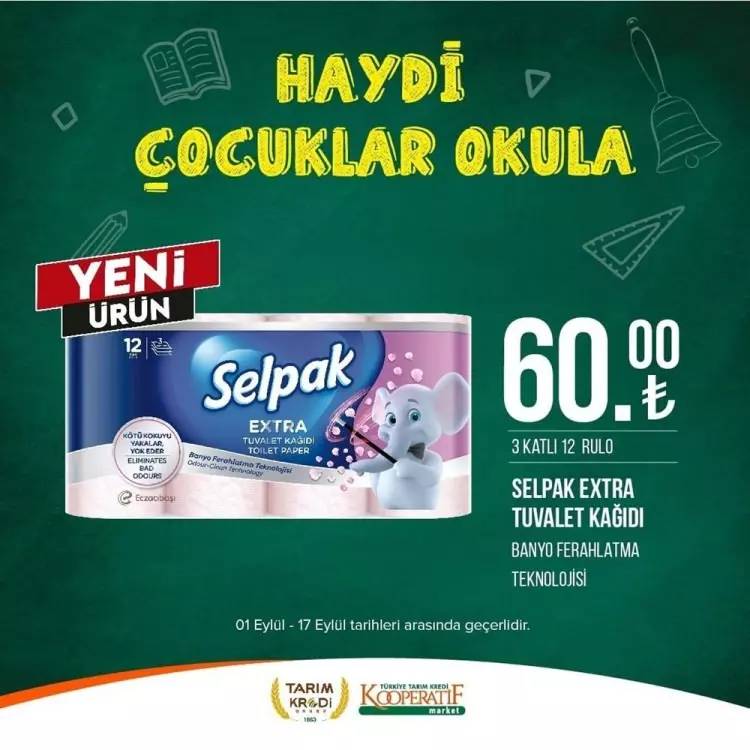 Tarım Kredi Market'ten yeni bir süper fiyat indirim kampanyası daha! 17 Eylül tarihine kadar geçerli olacak, İşte o indirimli ürünler 40