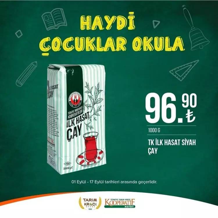 Tarım Kredi Market'ten yeni bir süper fiyat indirim kampanyası daha! 17 Eylül tarihine kadar geçerli olacak, İşte o indirimli ürünler 44