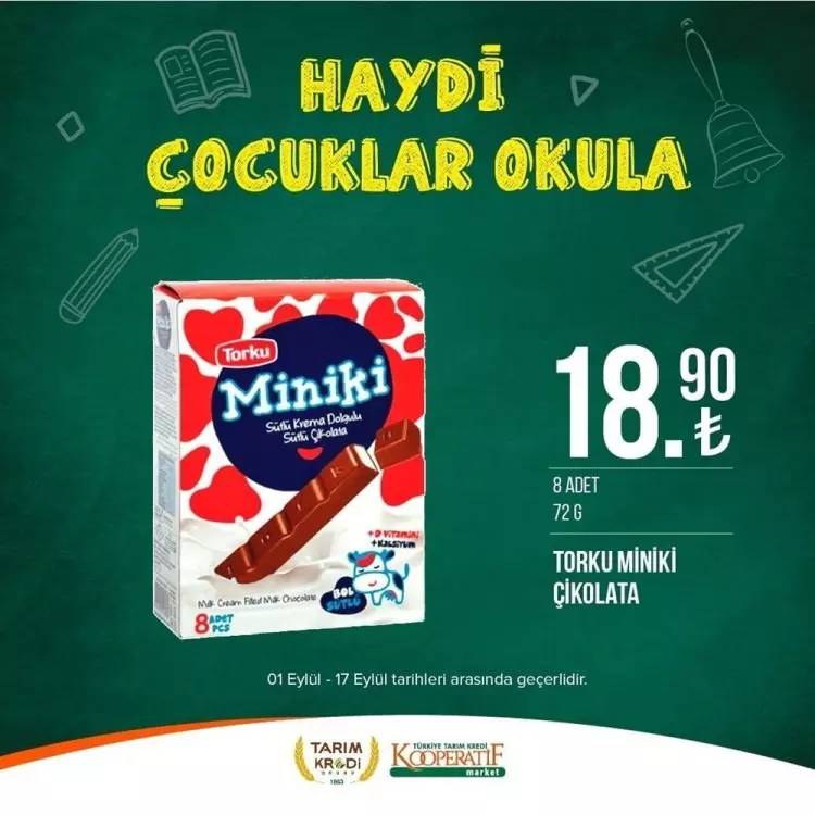 Tarım Kredi Market'ten yeni bir süper fiyat indirim kampanyası daha! 17 Eylül tarihine kadar geçerli olacak, İşte o indirimli ürünler 54