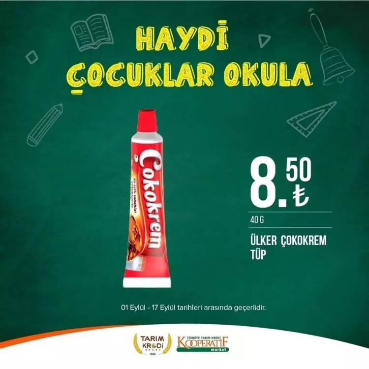 Tarım Kredi Market'ten yeni bir süper fiyat indirim kampanyası daha! 17 Eylül tarihine kadar geçerli olacak, İşte o indirimli ürünler 55