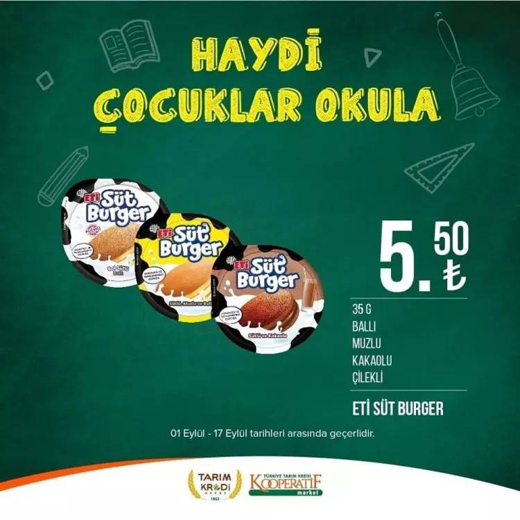 Tarım Kredi Market'ten yeni bir süper fiyat indirim kampanyası daha! 17 Eylül tarihine kadar geçerli olacak, İşte o indirimli ürünler 65