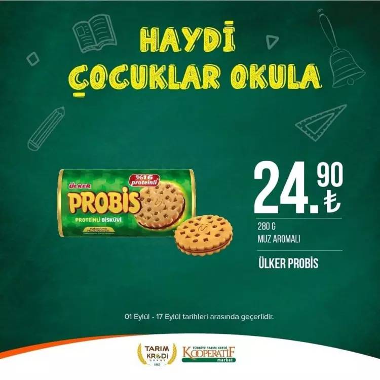 Tarım Kredi Market'ten yeni bir süper fiyat indirim kampanyası daha! 17 Eylül tarihine kadar geçerli olacak, İşte o indirimli ürünler 68