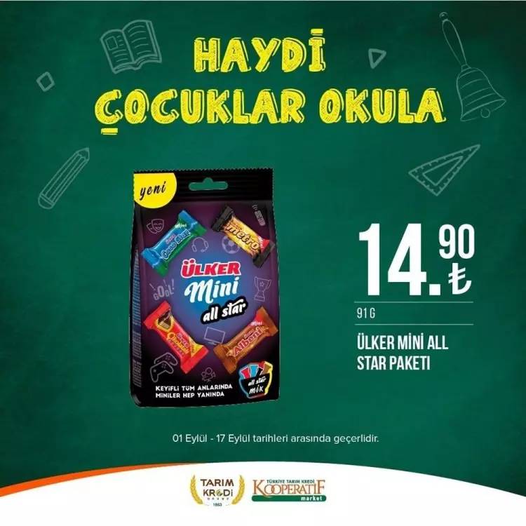 Tarım Kredi Market'ten yeni bir süper fiyat indirim kampanyası daha! 17 Eylül tarihine kadar geçerli olacak, İşte o indirimli ürünler 69