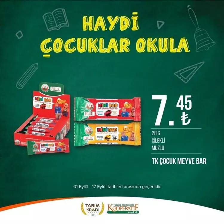 Tarım Kredi Market'ten yeni bir süper fiyat indirim kampanyası daha! 17 Eylül tarihine kadar geçerli olacak, İşte o indirimli ürünler 74