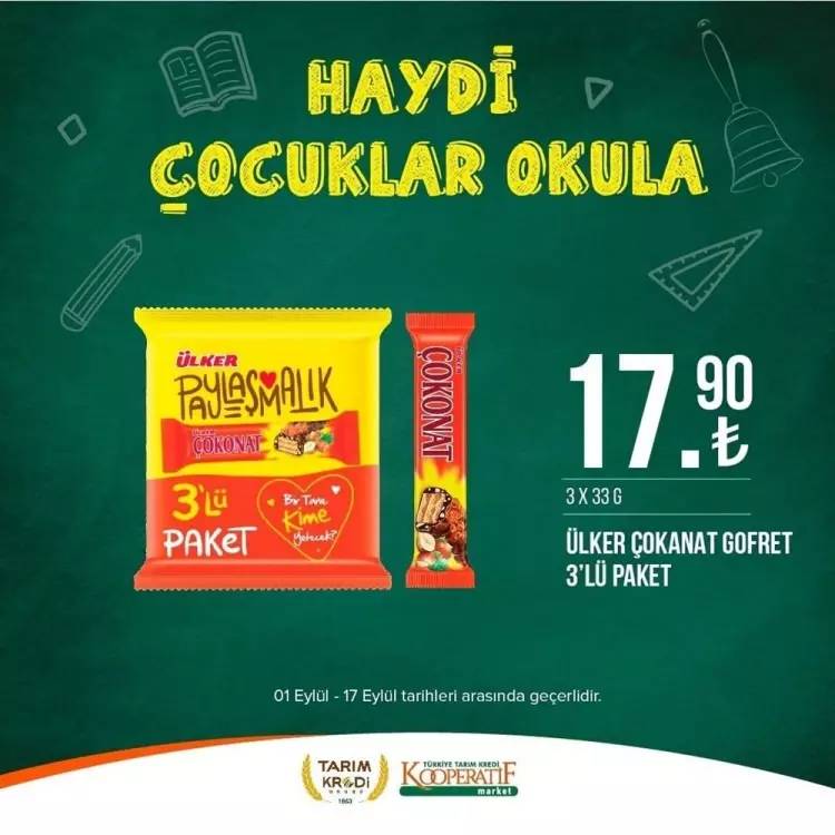 Tarım Kredi Market'ten yeni bir süper fiyat indirim kampanyası daha! 17 Eylül tarihine kadar geçerli olacak, İşte o indirimli ürünler 76