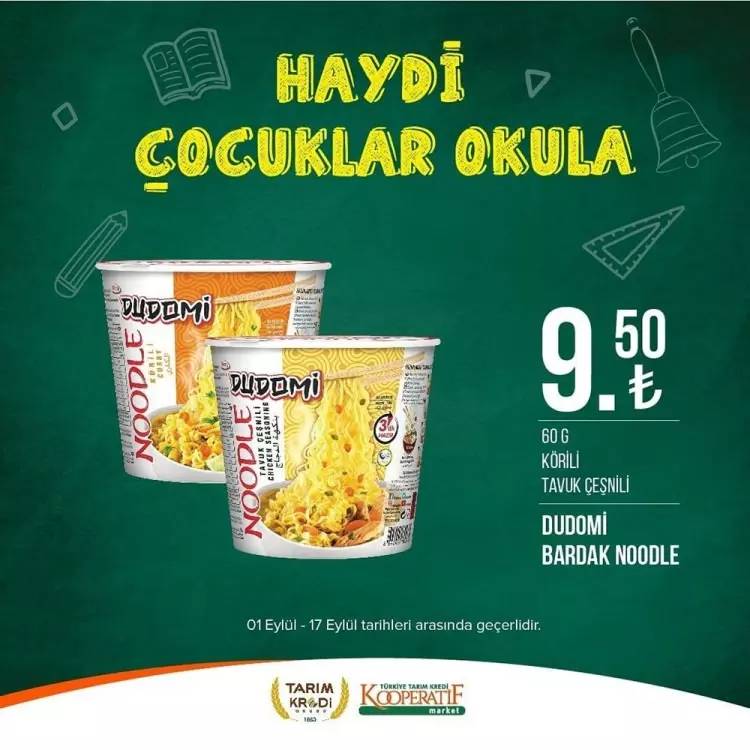 Tarım Kredi Market'ten yeni bir süper fiyat indirim kampanyası daha! 17 Eylül tarihine kadar geçerli olacak, İşte o indirimli ürünler 8