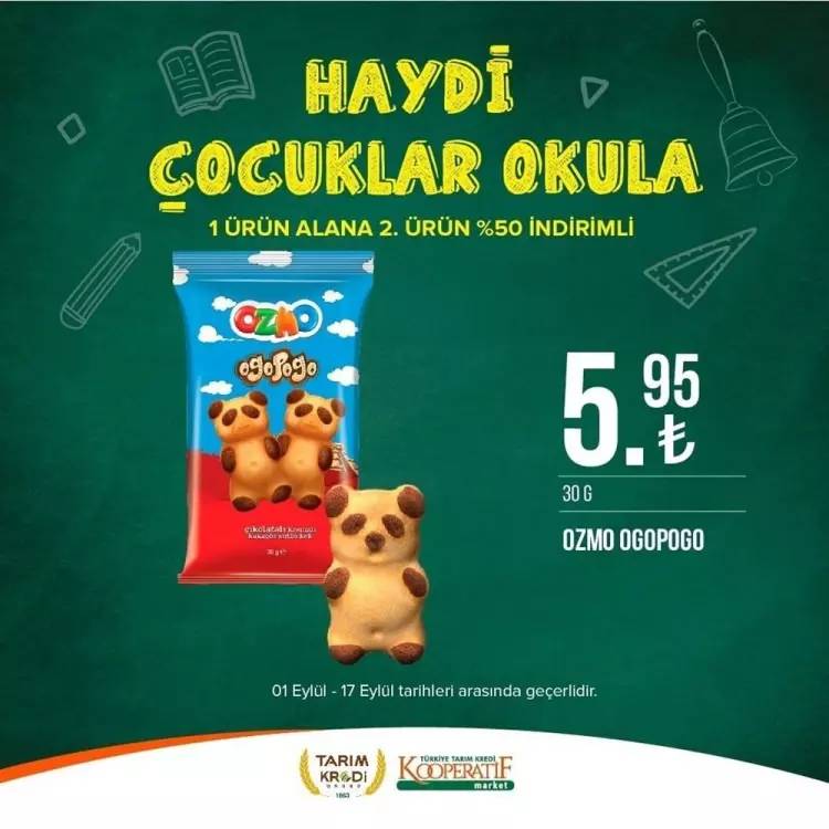 Tarım Kredi Market'ten yeni bir süper fiyat indirim kampanyası daha! 17 Eylül tarihine kadar geçerli olacak, İşte o indirimli ürünler 87