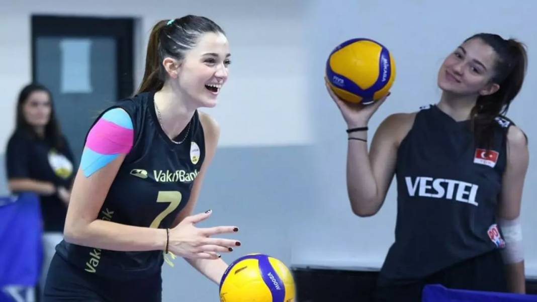 Milli Voleybolcu Zehra Güneş'in kız kardeşlerini görenler şok oldu! İrem Nur ve Mina tıpkı ablası gibi... 6