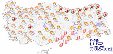 Meteoroloji o bölge ve illeri uyardı! Bu gün hava durumu nasıl olacak? 6 Eylül Çarşamba hava durumu 16