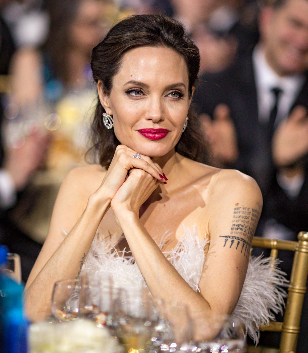 Angelina Jolie'den Brad Pitt'e protesto 11