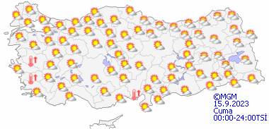 Meteoroloji'den üç ile uyarı geldi! 12 Eylül Salı  tüm ülke geneli hava durumu ve sıcaklıklar nasıl olacak? 19