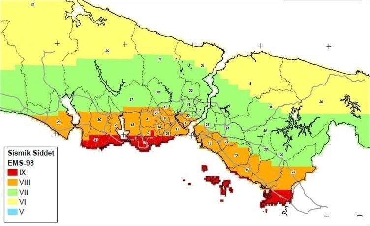 AFAD duyurdu! İstanbul'da depremden en çok etkilenecek ilçeler hangileri? İşte çok riskli 15 ilçe 10