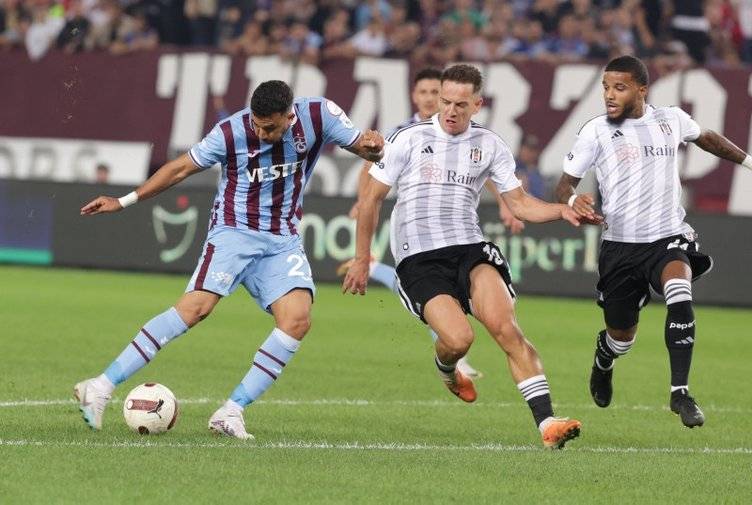 Trabzonspor, Beşiktaş maçında inanılmaz bir olay yaşandı! Rosier Bakasetas'ın boğazına öyle bir sarıldı ki tırnak izleri boğazına çıktı 3