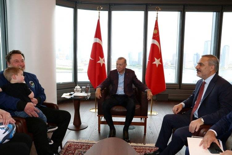 Elon Musk, Erdoğan'a yaptığı ziyarette oğlunu neden yanında getirdiği belli oldu! 'Oğluma ben bakıyorum' 1