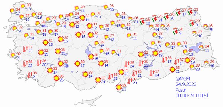 Meteoroloji son dakika olarak uyarıda bulundu, tarih verdi: Kavurucu sıcaklar geri dönüyor! 9