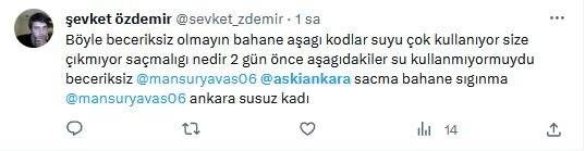 Ankara susuzlukla karşı karşıya kaldı, vatandaş Mansur Yavaş'a isyan etti ''Beceremiyoruz deyin çekin gidin'' 10